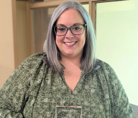 Florence Bank Presents the 2025 Community Support Award to Team Member Alissa Fuller of Ware